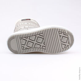 464915-42 Мембранные сапожки для девочки серый фото №3