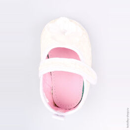 001069-11 Пинетки для девочки белый фото №4