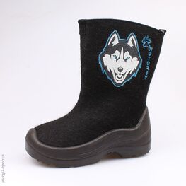 567049-42 Валенки для мальчики черный