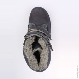 552078-41 Сапожки для мальчики светло-синий фото №4