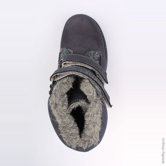 552078-41 Сапожки для мальчики светло-синий фото №4