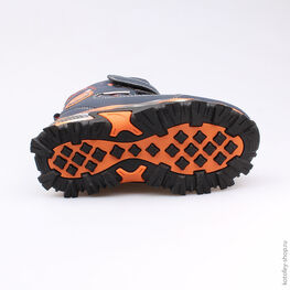 454981-42 Мембранные ботинки для мальчики син-ора фото №3