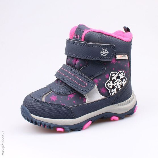 454976-41 Мембранные ботинки для девочки син-фук