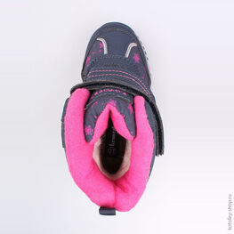 454976-41 Мембранные ботинки для девочки син-фук фото №4