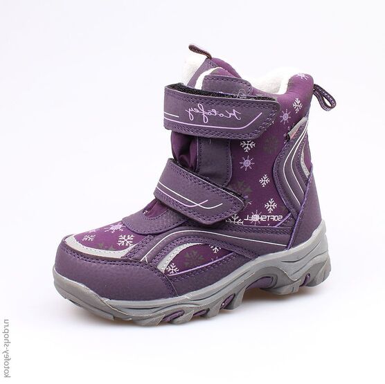 454975-42 Мембранные ботинки для девочки фиолетовый