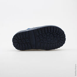 162037-41 Сапожки для мальчики светло-синий фото №3