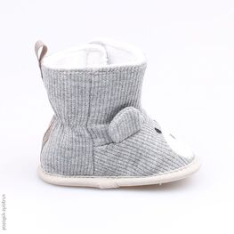 001061-11 Пинетки для мальчики серый фото №2