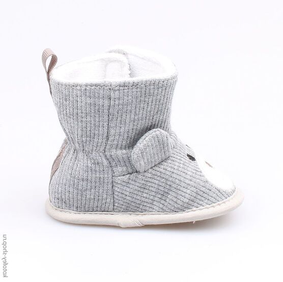 001061-11 Пинетки для мальчики серый фото №2