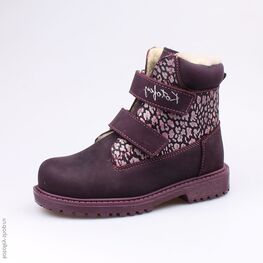 552077-41 Сапожки для девочки фиолетовый