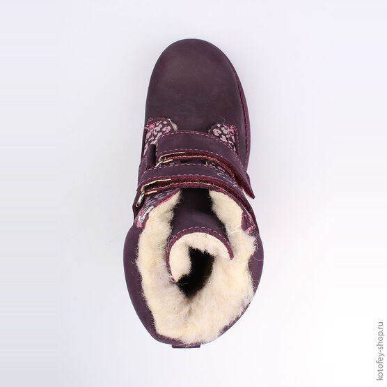 552077-41 Сапожки для девочки фиолетовый фото №4