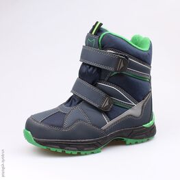 654951-41 Мембранные ботинки для мальчики син-зел