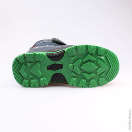 654951-41 Мембранные ботинки для мальчики син-зел фото №3