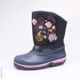 664031-41 Сноубутсы для девочки светло-синий