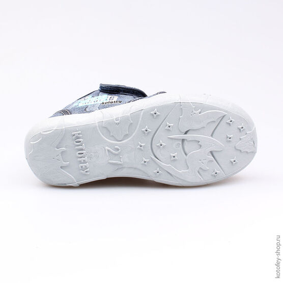 421021-11 Сандалии текстильные для мальчики светло-синий фото №3
