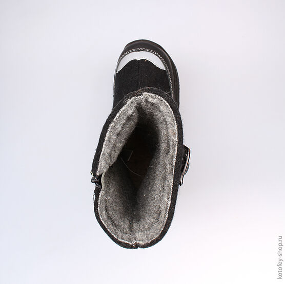 567037-41 Валенки для мальчики черный фото №4