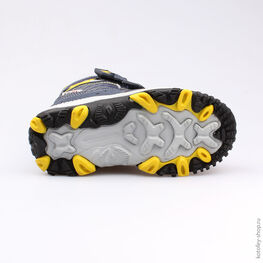 454977-42 Мембранные ботинки для мальчики син-жел фото №3