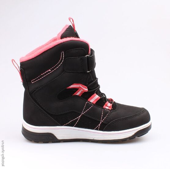 654949-41 Мембранные ботинки для девочки чер-крл фото №2