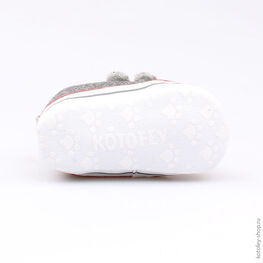 001064-11 Пинетки для мальчики серый фото №3