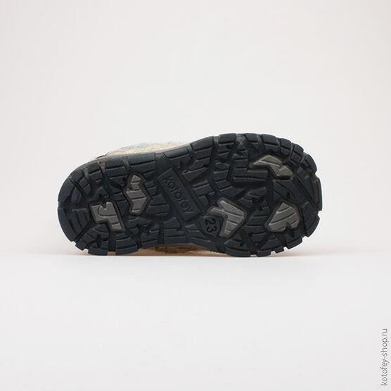 267020-41 Валенки для мальчики серый фото №3