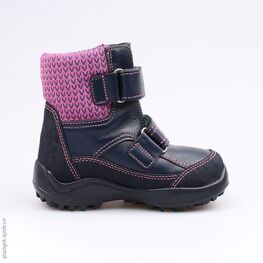 252113-53 Сапожки для девочки светло-синий фото №2