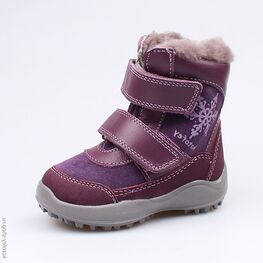 352161-52 Сапожки для девочки фиолетовый