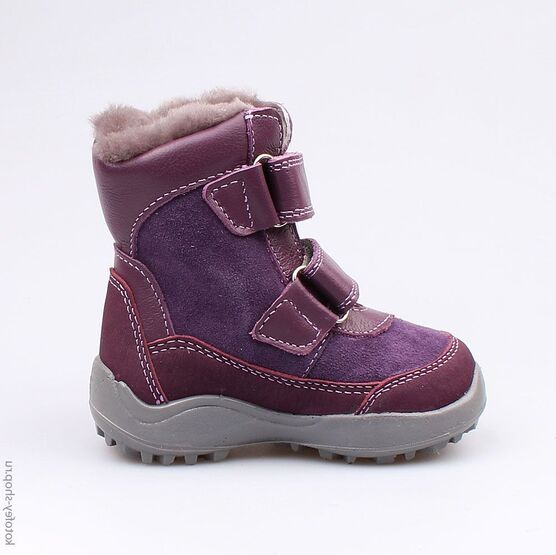 352161-52 Сапожки для девочки фиолетовый фото №2