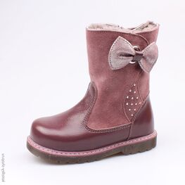 362087-51 Сапожки для девочки розовый