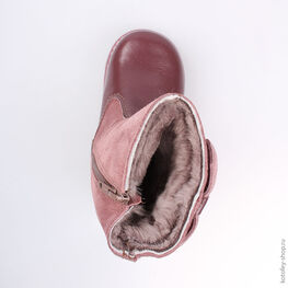 362087-51 Сапожки для девочки розовый фото №4