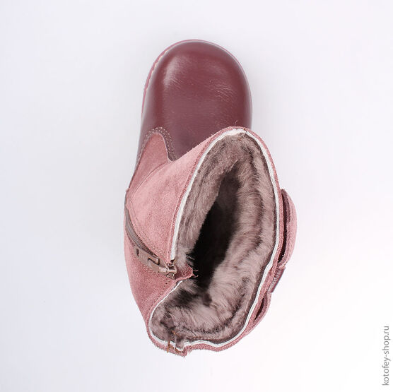 362087-51 Сапожки для девочки розовый фото №4