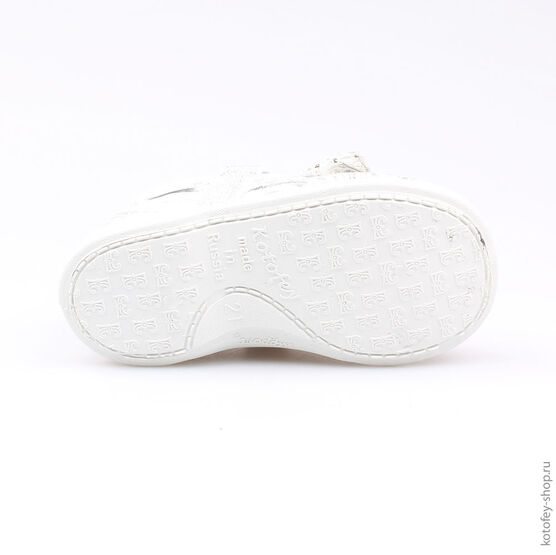 131068-11 Текстильная обувь для девочки серебристый фото №3