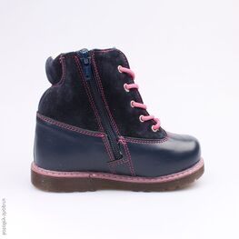 352160-41 Сапожки для девочки светло-синий фото №2