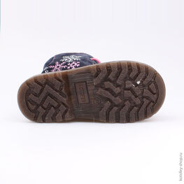 352160-41 Сапожки для девочки светло-синий фото №3