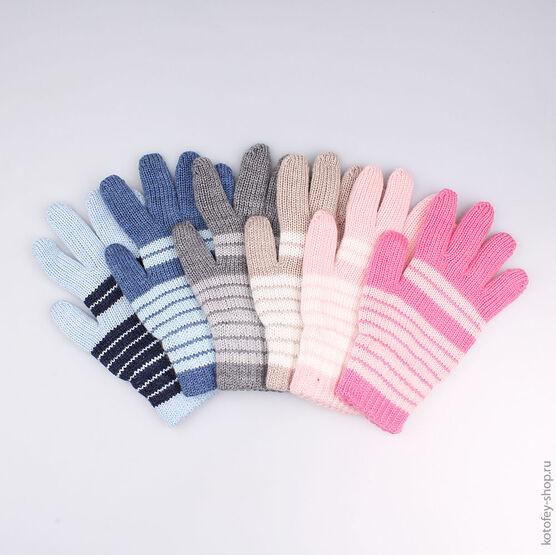 07022108-10 Перчатки двухслойные голубые для универсальные голубой