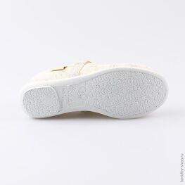 531072-12 Текстильная обувь для девочки золотой фото №3