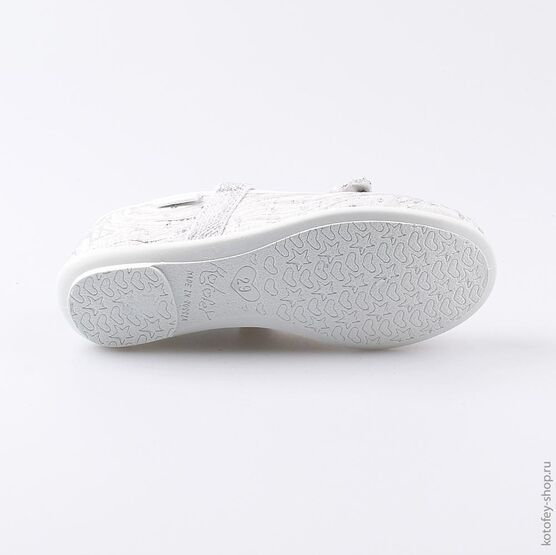 531076-11 Текстильная обувь для девочки серебрист. фото №3
