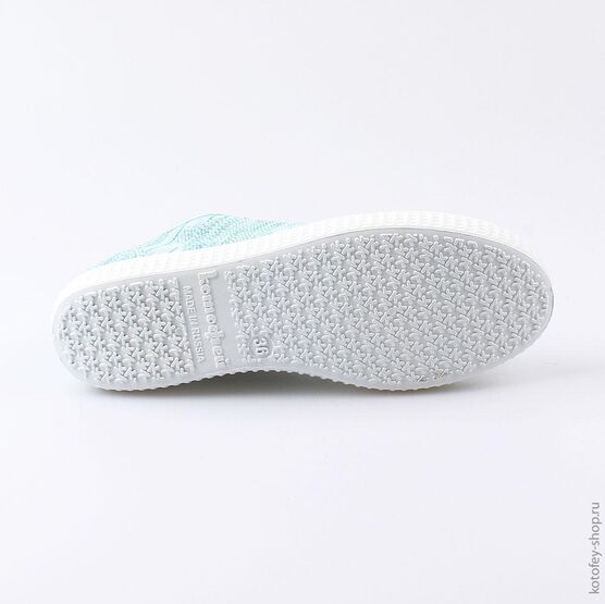 731037-12 Кеды для девочки бирюзовый фото №3