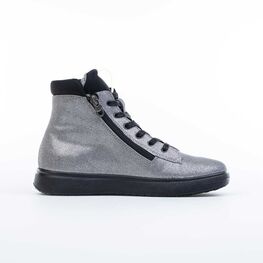 752192-32 Ботинки для девочки серебрист. фото №2