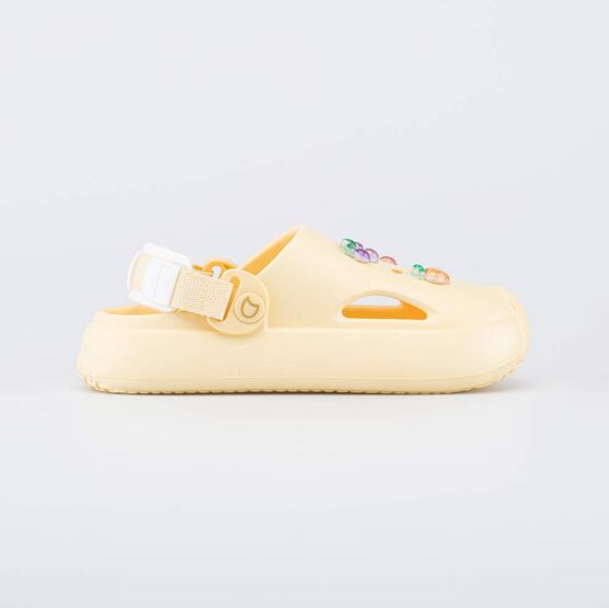 324091-03 Пляжная обувь для девочки Ягодки для девочки желтый фото №2