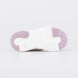 324092-72 Закрытые светящиеся сандалии для девочки для девочки сиреневый,белый фото №3