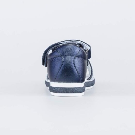 322109-23 Сандали летние на липучке для девочки синий фото №5