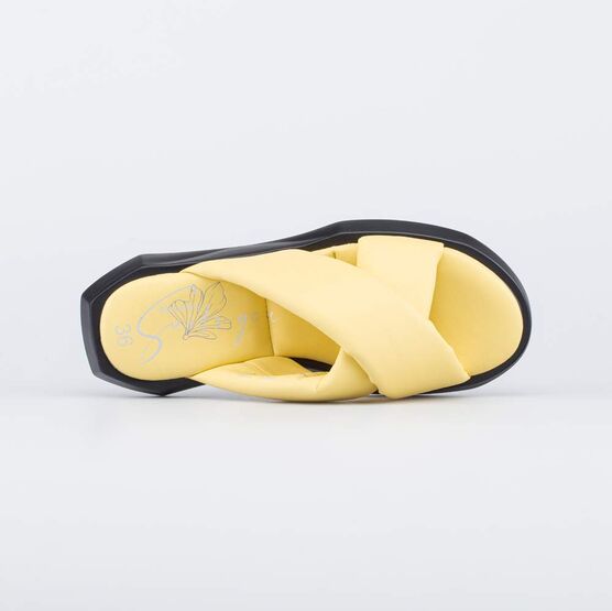 723022-61 Босоножки для девочки желтый фото №4