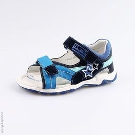 524050-21 Сандалии для мальчики светло-синий