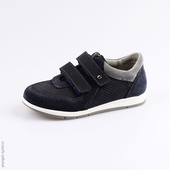 532195-21 Полуботинки для мальчики светло-синий