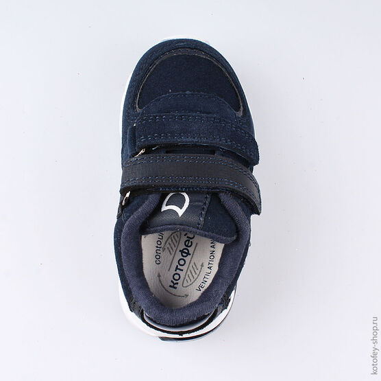 144105-72 Кроссовки для девочки светло-синий фото №4