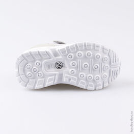 144108-72 Кроссовки для девочки серебрист. фото №3