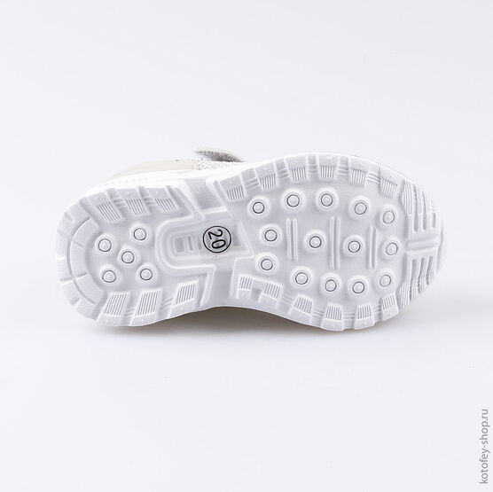 144108-72 Кроссовки для девочки серебрист. фото №3