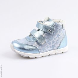152230-22 Ботинки для девочки голубой
