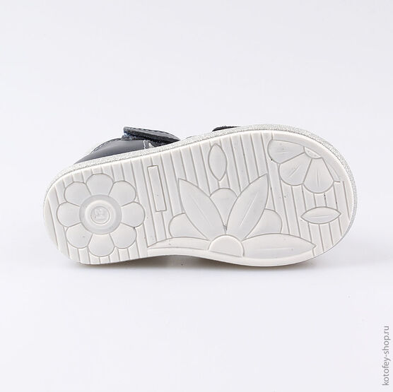 122129-23 Босоножки для девочки светло-синий фото №3