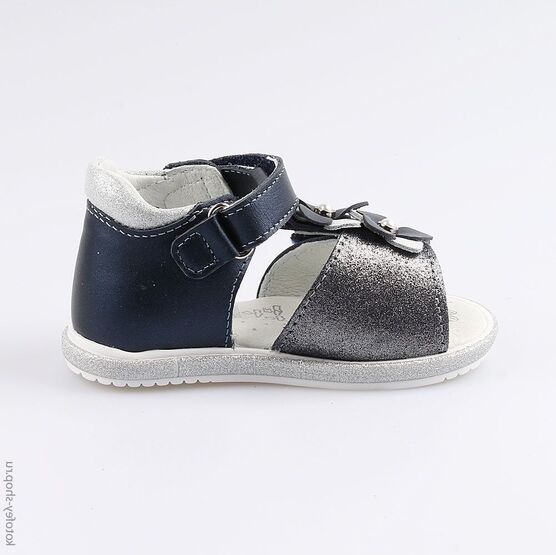 122129-23 Босоножки для девочки светло-синий фото №2