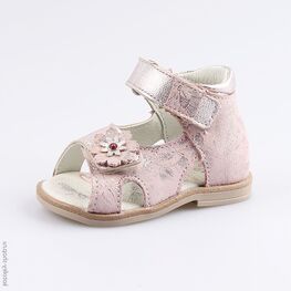 022103-21 Туфли летние для девочки розовый